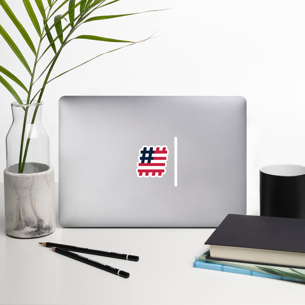 HashFlag Sticker